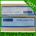 Total Transfer Sicherheit Druckband, Tamper Evident Security Tape